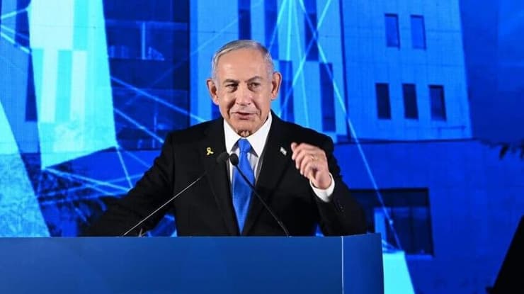 ראש הממשלה בנימין נתניהו טקס פתיחת שערי בית החולים אסותא באר שבע