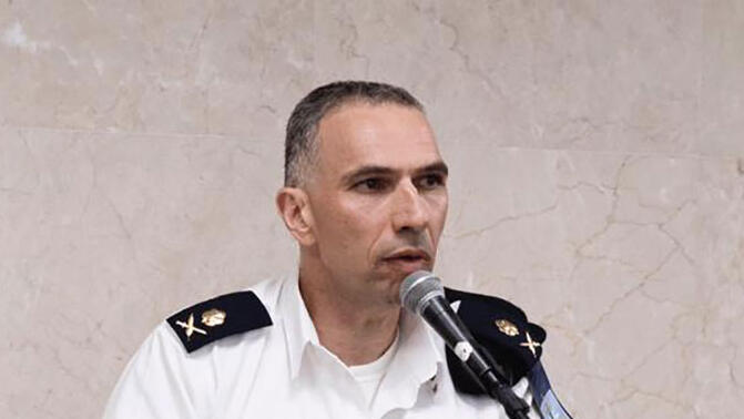 מפקד חיל הים האלוף אלי שרביט בטקס הענת תעודות הוקרה בזרוע הים על שורת מבצעים חשאיים