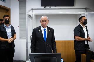 נתניהו נכנס לדיון החקירה הנגדית