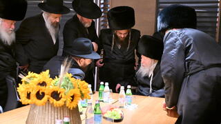 האדמו"ר מגור בפגישה בארה"ב עם תורמים