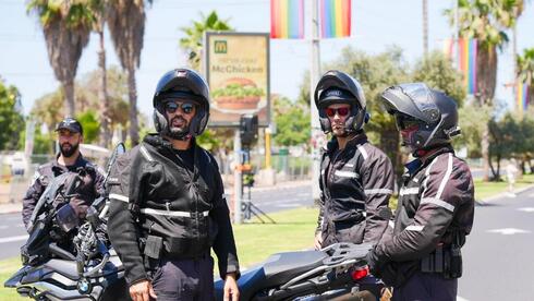 כוחות משטרה פרוסים במצעד הגאווה בתל אביב